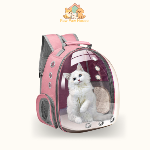 Balo Phi Hành Gia Trong Suốt Vận Chuyển Chó Mèo